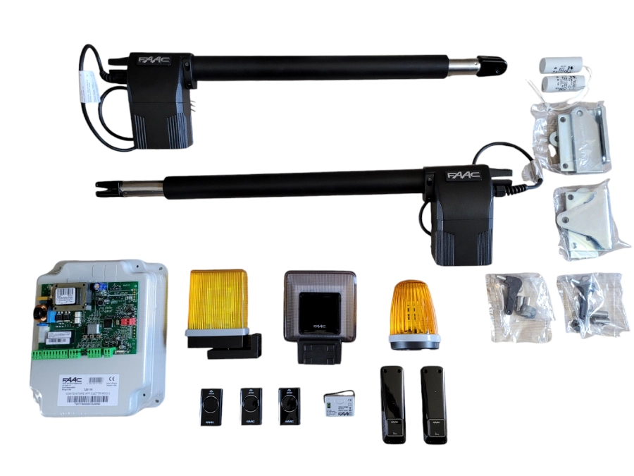 Zestaw do automatycznej bramy Faac 414 lampa faac